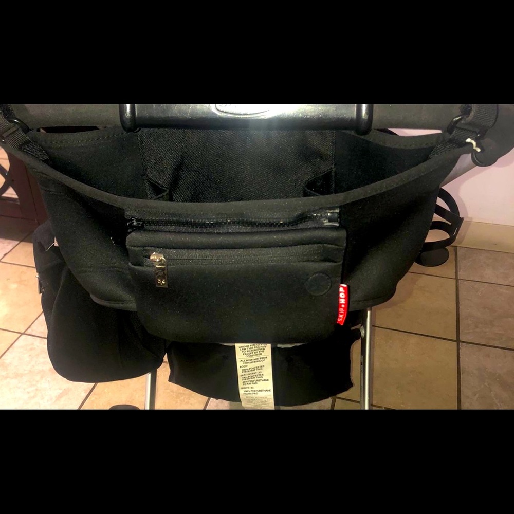 Skip hop* gently used stroller organizer.